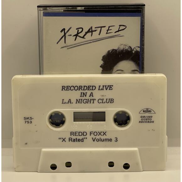 Redd Foxx X-Rated Volume 3 (Cassette) Rare Hard To Find Tape Comedy - Picture 4 of 4